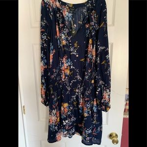 Lucky Brand floral dress sz XL NWT
